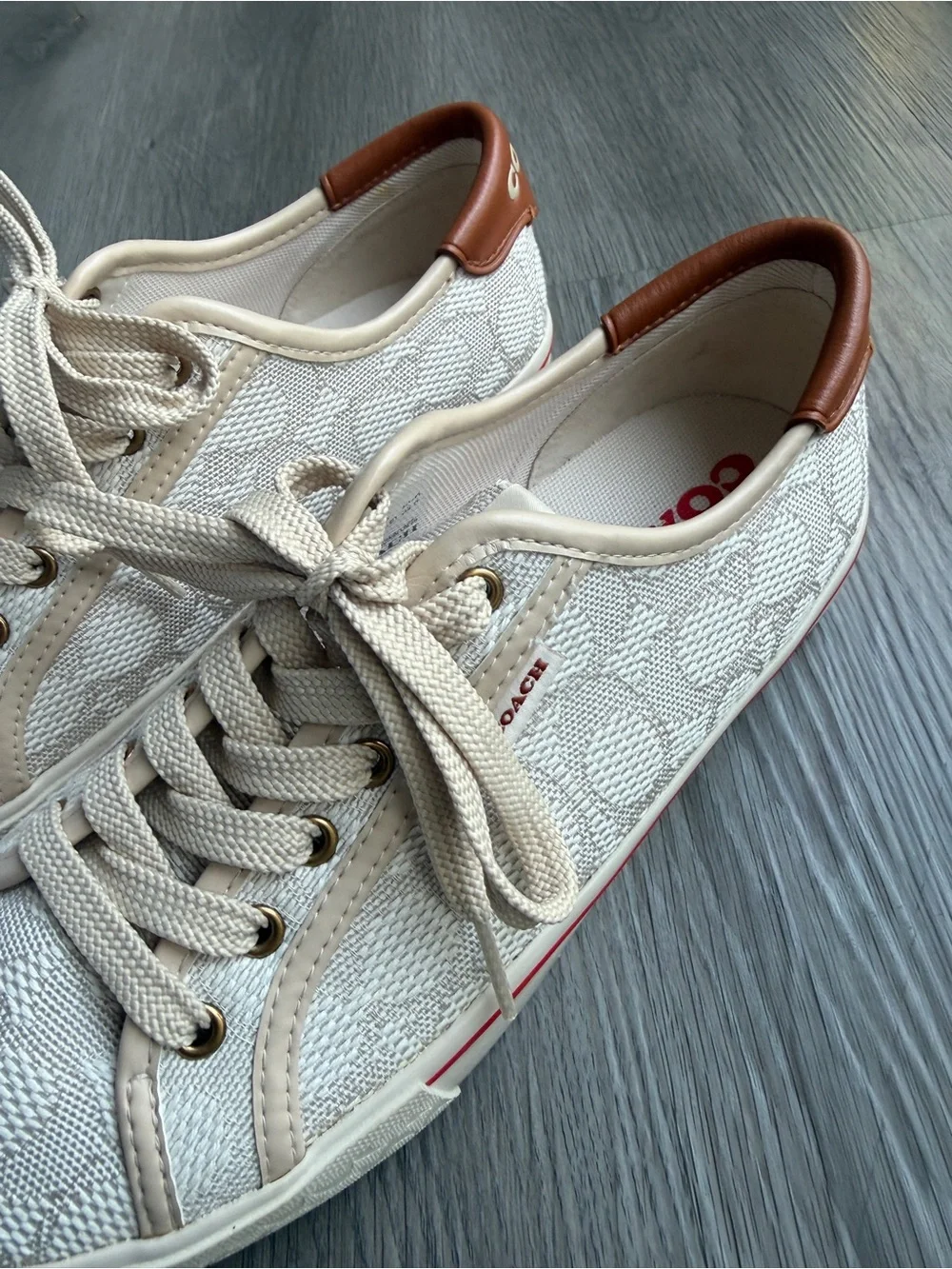 Coach Low-Top Signature Canvas Sneaker